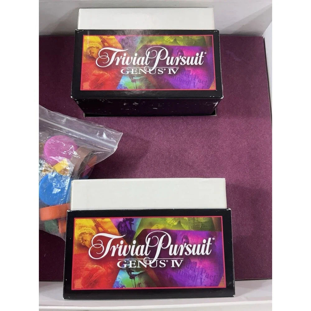 Trivial Pursuit Genus IV 1996 Parker Brothers Board Game